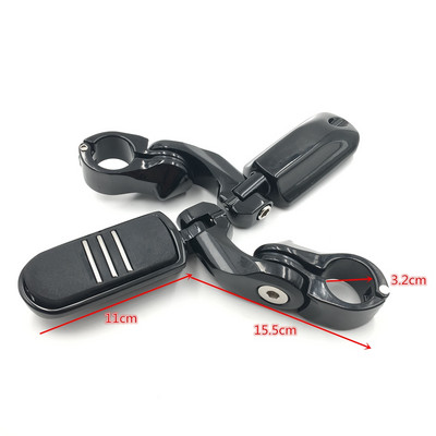 Harley 1 pár 32 mm-es motorkerékpár motorvédő autópálya lábtartók lábfogó készlethez