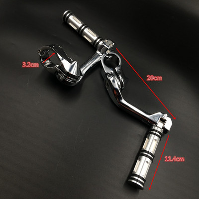 Harley 1 pár 32 mm-es motorkerékpár motorvédő autópálya lábtartók lábfogó készlethez