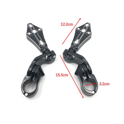 Harley 1 pár 32 mm-es motorkerékpár motorvédő autópálya lábtartók lábfogó készlethez