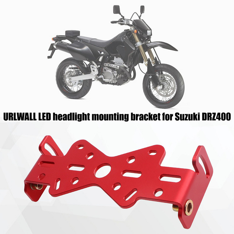 7075 Aviation alumínium ötvözet motorkerékpár fényszóró rögzítő készlet Suzuki DRZ400-hoz