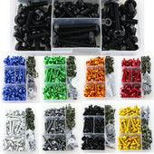 Vhodné pre BMW S1000RR S1000R S1000XR R nine T R-nineT HP4 Príslušenstvo k motocyklu Kompletná sada skrutiek kapotáže Skrutky Matice Klipy