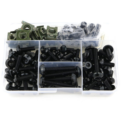 Vhodné pre BMW S1000RR S1000R S1000XR R nine T R-nineT HP4 Príslušenstvo k motocyklu Kompletná sada skrutiek kapotáže Skrutky Matice Klipy