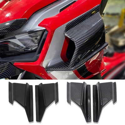 Predný bočný spojler pre motocykel z uhlíkových vlákien, deflektor bočného krídla, pneumatický kryt kapotáže pre Honda Adv150 Adv 150 2019 2020