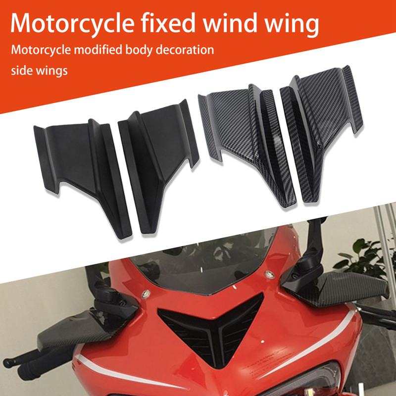 Prednji bočni spojler motocikla, bočni deflektor krila od ugljičnih vlakana, pneumatski štitnik obloge za Honda Adv150 Adv 150 2019 2020