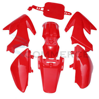 Täiskorpuse plastikust poritiib HONDA CRF XR 50 CRF50 125 SSR SDG 107 mustuseaevu mustuseratta plastikust mootorratta plastikust kattekomplekt