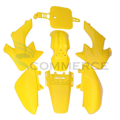 Täiskorpuse plastikust poritiib HONDA CRF XR 50 CRF50 125 SSR SDG 107 mustuseaevu mustuseratta plastikust mootorratta plastikust kattekomplekt