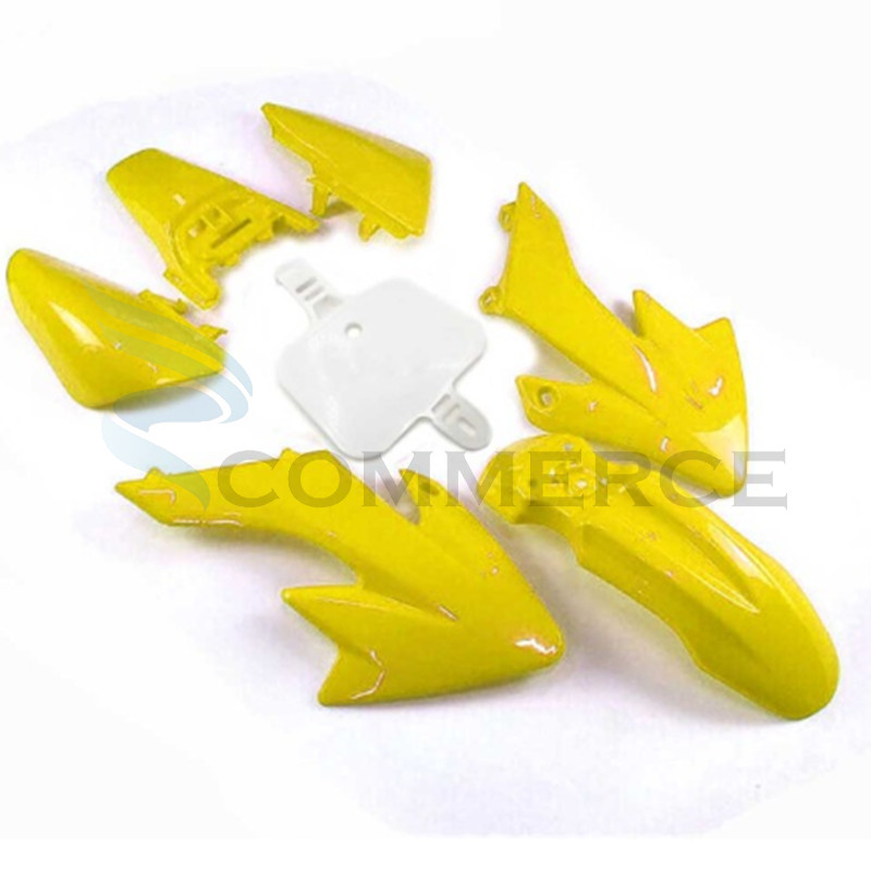 Täiskorpuse plastikust poritiib HONDA CRF XR 50 CRF50 125 SSR SDG 107 mustuseaevu mustuseratta plastikust mootorratta plastikust kattekomplekt
