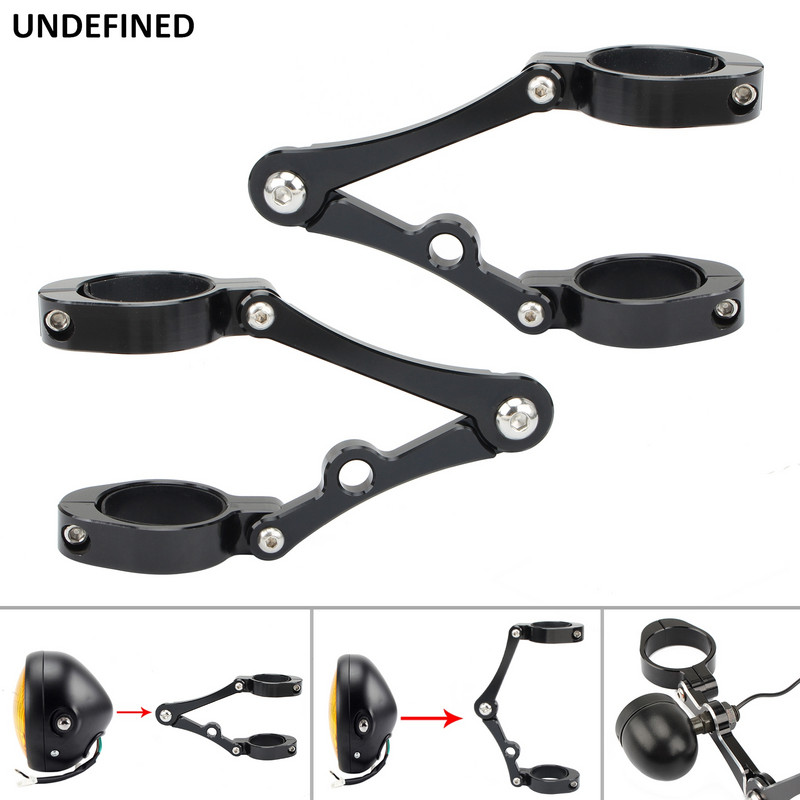 Motociklo priekinių žibintų laikiklis 41 mm 45 mm 54 mm šakės laikiklis 58 cm vamzdžio gnybtas 37 mm 49 mm atramos laikiklis Harley Honda dviračiui universalus
