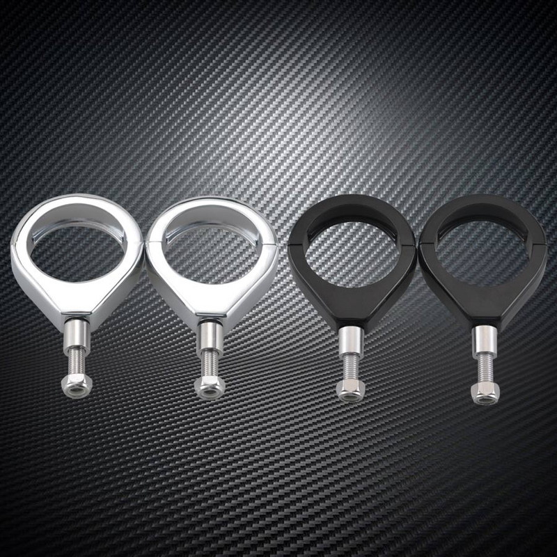 Držiak smerových svetiel pre motocykle, svorky na vidlice pre Harley Dyna Street Bob FXDB V Rod Softail Standard Sportster XL 883 1200