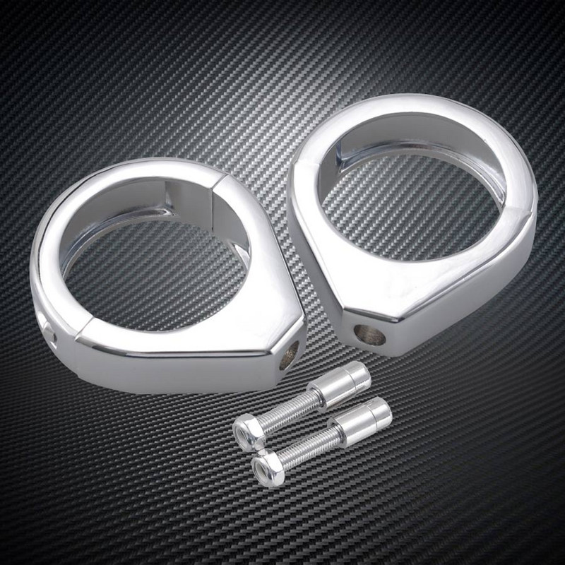 Držiak smerových svetiel pre motocykle, svorky na vidlice pre Harley Dyna Street Bob FXDB V Rod Softail Standard Sportster XL 883 1200