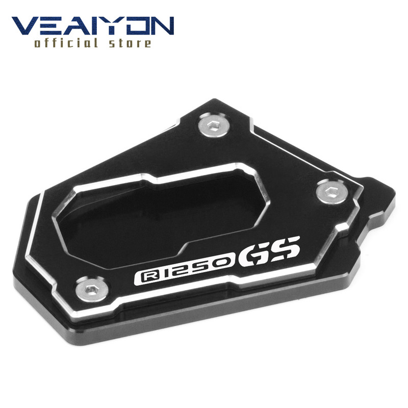 BMW R1250GS R 1250 GS 1250GS Rally HP Adventure motorkerékpár lábtartó láb oldalsó állvány hosszabbító párna tartólemezéhez Nagyítás