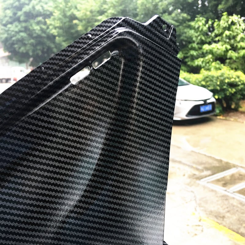 Čierny/uhlíkový kryt predného vzduchu do kapotáže pre motocykle, príslušenstvo pre modely Yamaha YZF R6 2003 2004 2005