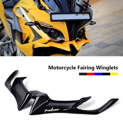 BAJAJ Pulsar RS 200 RS200 LOGO ABS első burkolathoz, szárnyak aerodinamikus védőburkolathoz, motorkerékpár tartozékokhoz