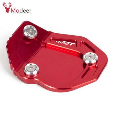 CNC hliníkový predlžovací panel stojana na motocykel, zväčšovacia podložka bočného stojana pre BMW R NINE TR NINET 2017 2018 2019 2020 2021