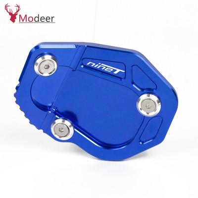 CNC hliníkový predlžovací panel stojana na motocykel, zväčšovacia podložka bočného stojana pre BMW R NINE TR NINET 2017 2018 2019 2020 2021