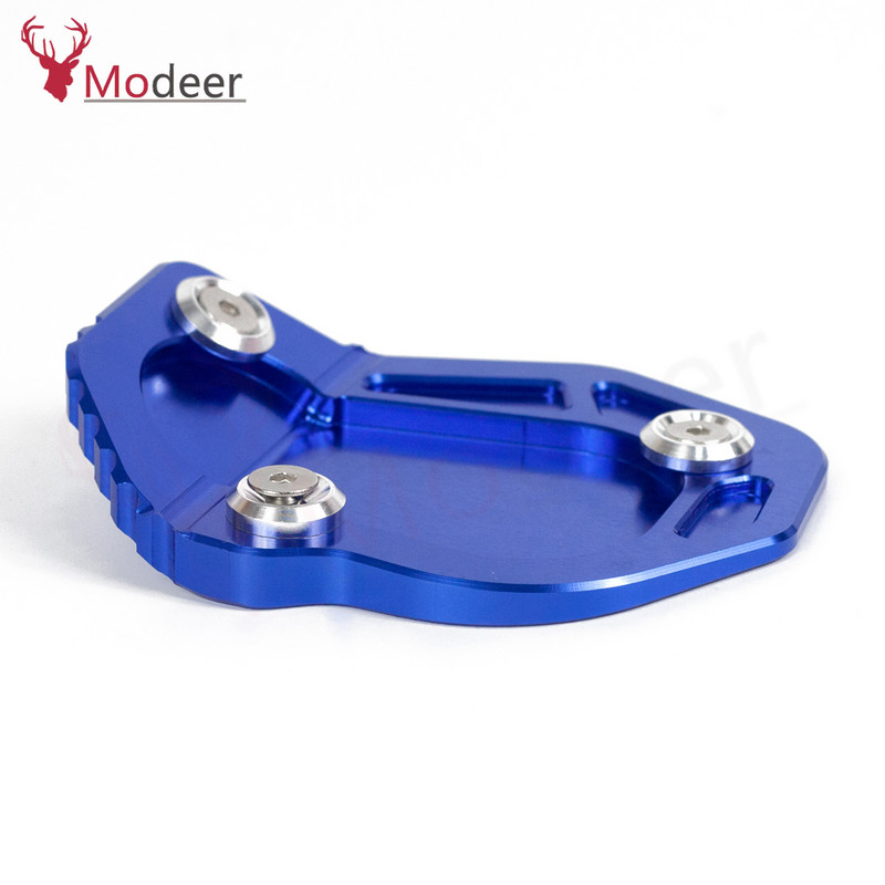 CNC hliníkový predlžovací panel stojana na motocykel, zväčšovacia podložka bočného stojana pre BMW R NINE TR NINET 2017 2018 2019 2020 2021