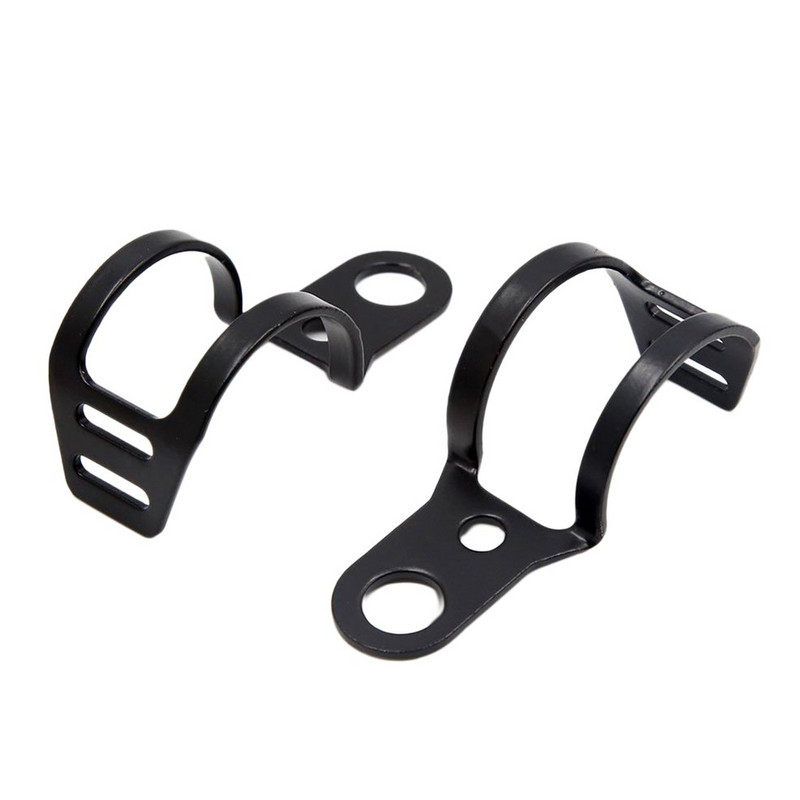 2 db univerzális motorkerékpár irányjelző lámpatartó fém áthelyező villa bilincsek rögzítő lámpa rögzítő tartó motorkerékpár első villához