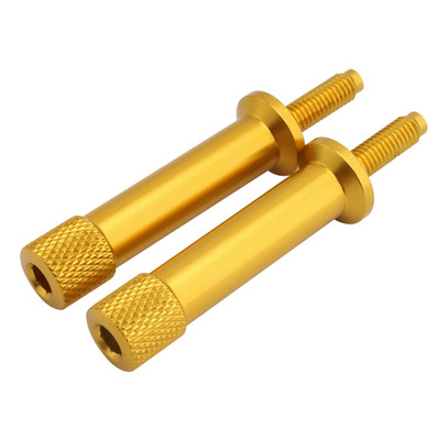 Dlhé skrutky sedadla bez náradia pre Triumph Thruxton Bonneville Scrambler T100 2 ks