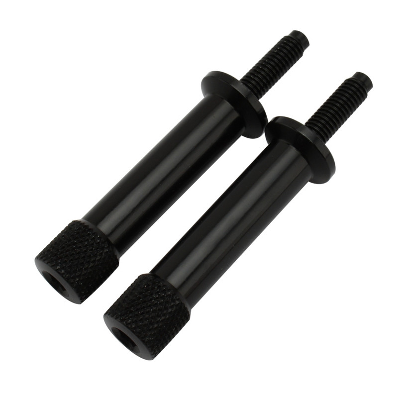 Dlhé skrutky sedadla bez náradia pre Triumph Thruxton Bonneville Scrambler T100 2 ks