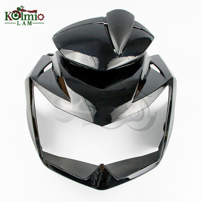 Подходящ за Kawasaki Z750 Z 750 2007- 2012 Инжекционен мотоциклет Предна глава Горен носов обтекател 2008 2009 2010 2011