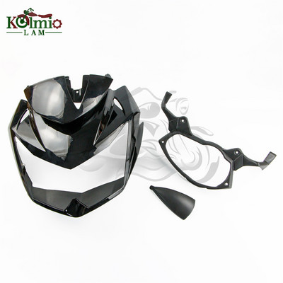 Tinka Kawasaki Z750 Z 750 2007–2012 m. įpurškimo motociklo priekinės galvos viršutinės nosies apdangalas 2008 2009 2010 2011 m.