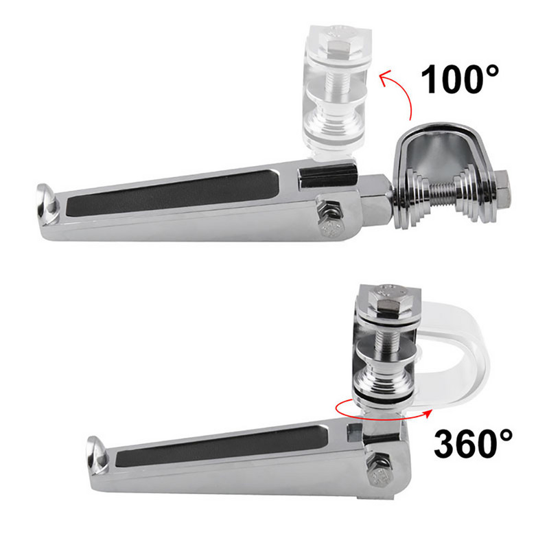 2 ks motocykel zadné predné stupačky, skladací kryt motora, protinárazové rámy, opierky nôh a pedále