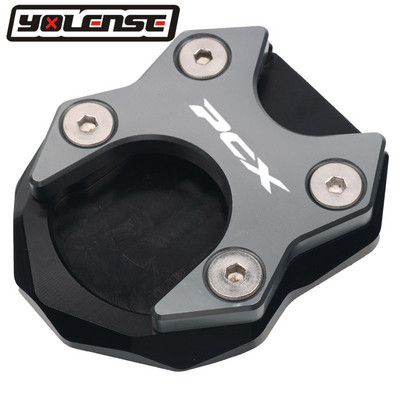 Pre motocykel HONDA PCX125 PCX150 PCX 125 150 2018-2021, CNC hliníkový bočný stojan, zväčšovač, podpera stojana.