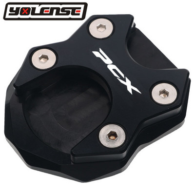 Pre motocykel HONDA PCX125 PCX150 PCX 125 150 2018-2021, CNC hliníkový bočný stojan, zväčšovač, podpera stojana.