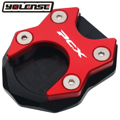 Pre motocykel HONDA PCX125 PCX150 PCX 125 150 2018-2021, CNC hliníkový bočný stojan, zväčšovač, podpera stojana.