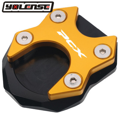 Pre motocykel HONDA PCX125 PCX150 PCX 125 150 2018-2021, CNC hliníkový bočný stojan, zväčšovač, podpera stojana.