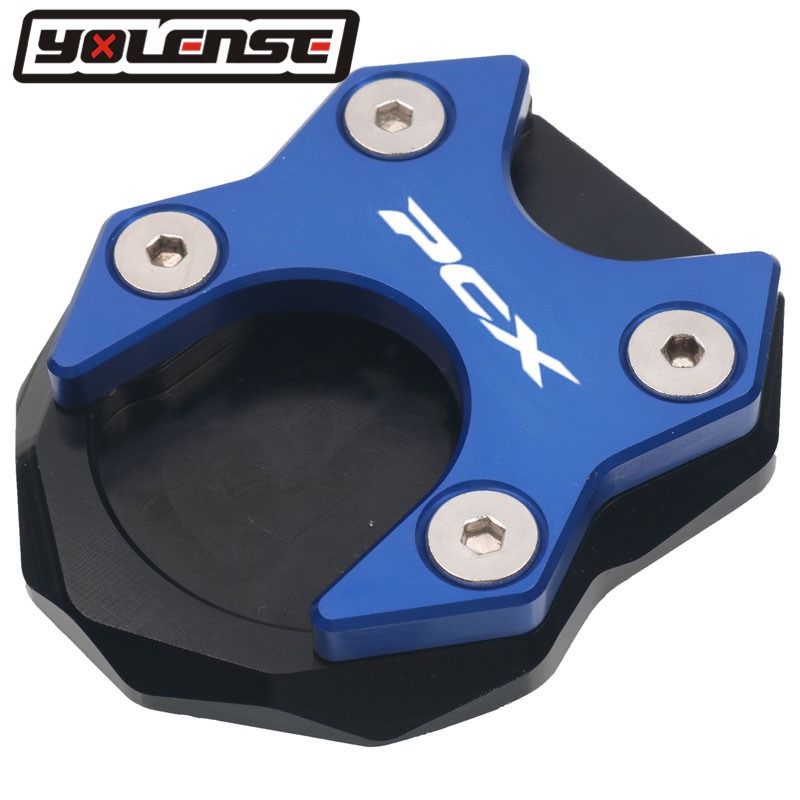 Pre motocykel HONDA PCX125 PCX150 PCX 125 150 2018-2021, CNC hliníkový bočný stojan, zväčšovač, podpera stojana.