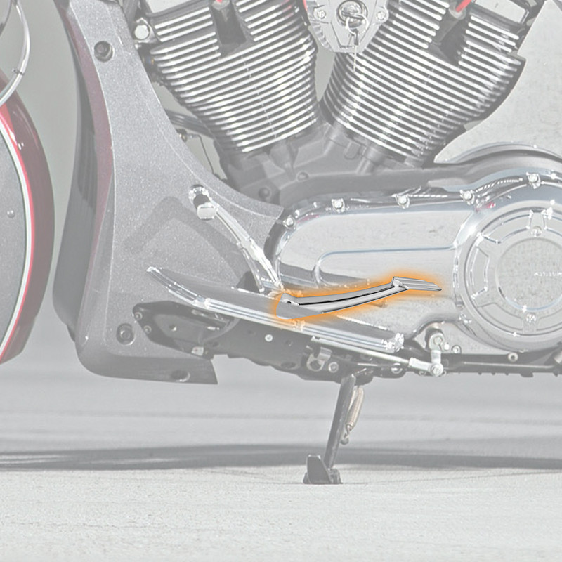 Μοχλός αλλαγής ποδιού φτέρνας μοτοσυκλέτας For Victory Vision /Cross Country /Cross Roads /Hard Ball /Kingpi Heavy-duty Steeln