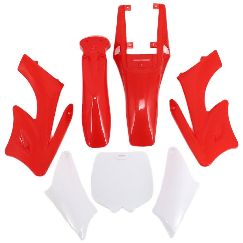 7-dijelni plastični kompleti karoserije za blatobran za 47cc 49cc kineski 2-taktni Apollo Orion Mini Dirt Bike Pocket Bike Minimoto