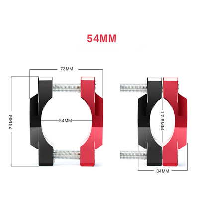 1 sada univerzálny motocykel bicykel hliníková zliatina reflektor svetlomet telefón GPS riadidlá držiak držiak svorka pevný čip rám