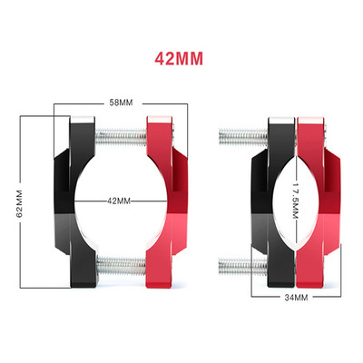 1 sada univerzálny motocykel bicykel hliníková zliatina reflektor svetlomet telefón GPS riadidlá držiak držiak svorka pevný čip rám