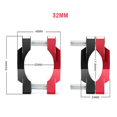 1 sada univerzálny motocykel bicykel hliníková zliatina reflektor svetlomet telefón GPS riadidlá držiak držiak svorka pevný čip rám