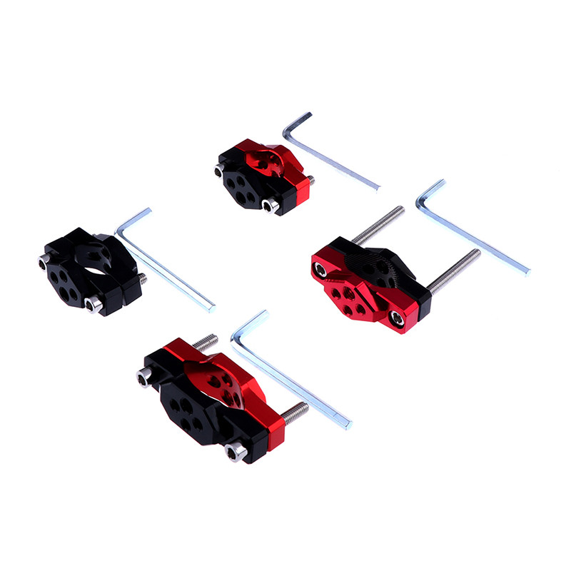 1 sada univerzálny motocykel bicykel hliníková zliatina reflektor svetlomet telefón GPS riadidlá držiak držiak svorka pevný čip rám