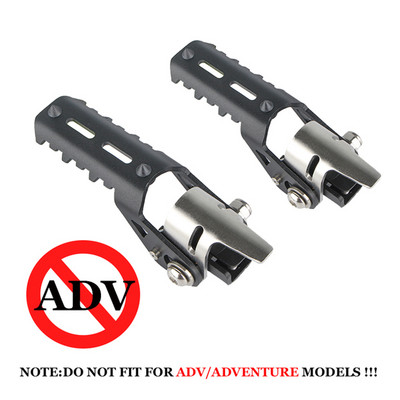 Skladacia predná opierka na nohy pre motocykle BMW GS1200 LC R1250GS R1200GS R1250 R1200 GS 2014-2022, kolíky na opierku nôh, rúrky, diaľnica 22-25 mm