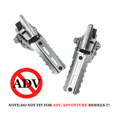 Skladacia predná opierka na nohy pre motocykle BMW GS1200 LC R1250GS R1200GS R1250 R1200 GS 2014-2022, kolíky na opierku nôh, rúrky, diaľnica 22-25 mm