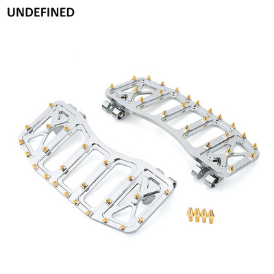 MX Offroad podlahové dosky Široké stupačky Predný vodič Roztiahnutý pedál opierky na nohy pre Harley Touring Road Glide Softail FLST Dyna FLD