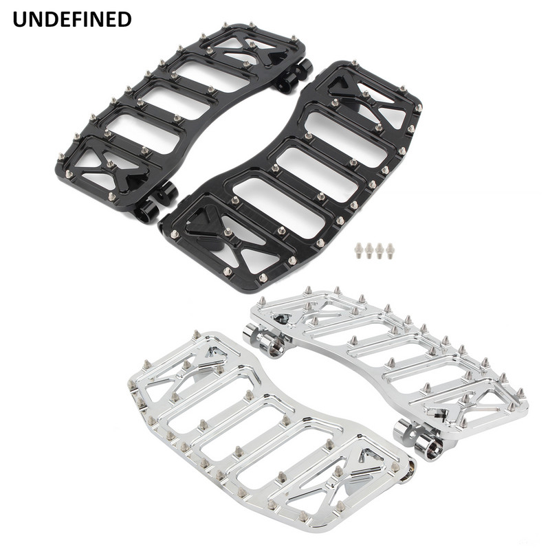 MX Offroad podlahové dosky Široké stupačky Predný vodič Roztiahnutý pedál opierky na nohy pre Harley Touring Road Glide Softail FLST Dyna FLD