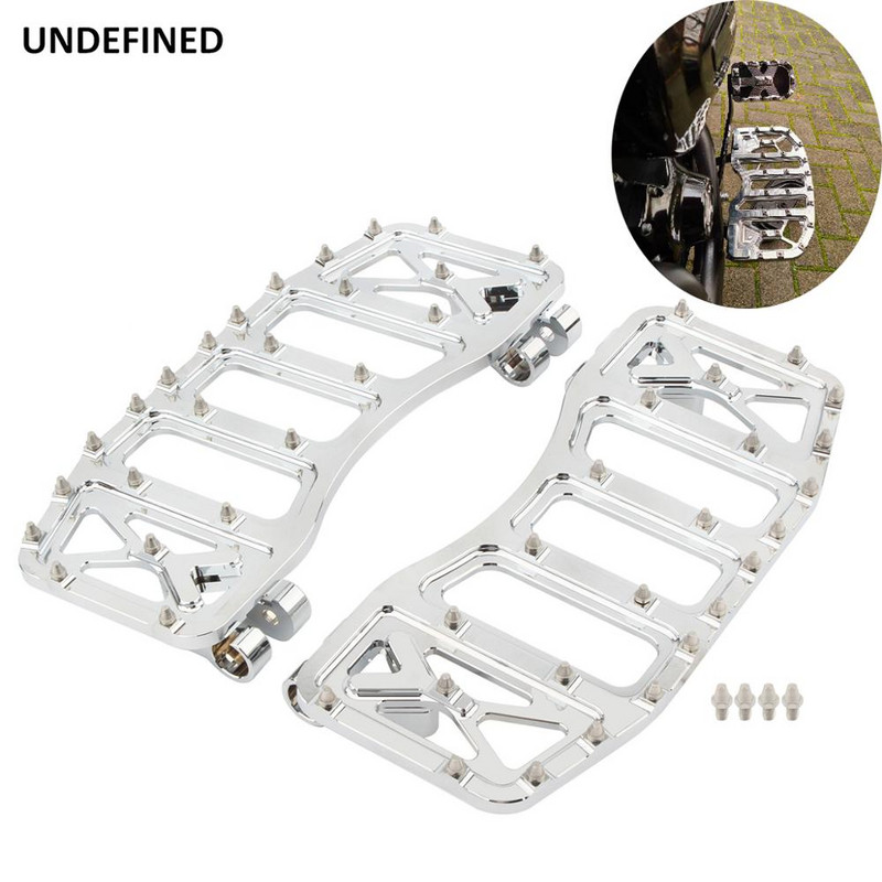 MX Offroad podlahové dosky Široké stupačky Predný vodič Roztiahnutý pedál opierky na nohy pre Harley Touring Road Glide Softail FLST Dyna FLD