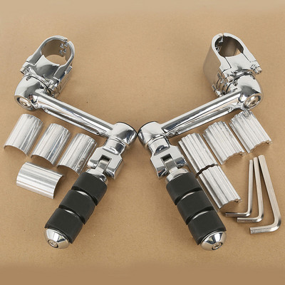 Chrómované predné stupačky pre motocykel 1 1/4" pre Honda GL1800 GOLDWING