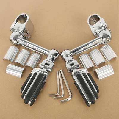 Chrómované predné stupačky pre motocykel 1 1/4" pre Honda GL1800 GOLDWING