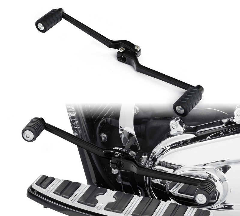 Radiaca páka pre motocykle s pätou a špičkou, kolík radiacej páky pre Harley Touring Road King Street Glide 1988-2021 Softail 1986-2017 Tri 2008-2021