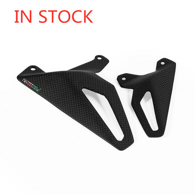 Chránič päty z uhlíkových vlákien pre motocykle, zadná doska, chránič nôh pre Ducati Panigale V4S V4 2018 2019