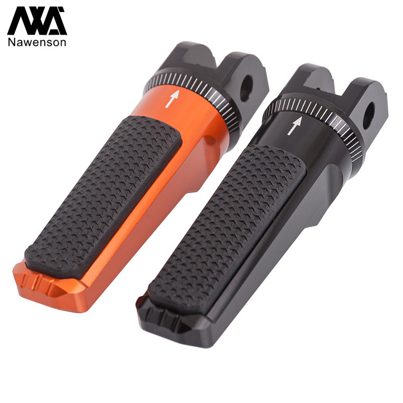 Predné pedále, stúpačky pre motocykle, opierka na nohy pre KTM Duke 390 2013-2021, Duke 125 11-21, Aprilia Shiver 900 2017-2021