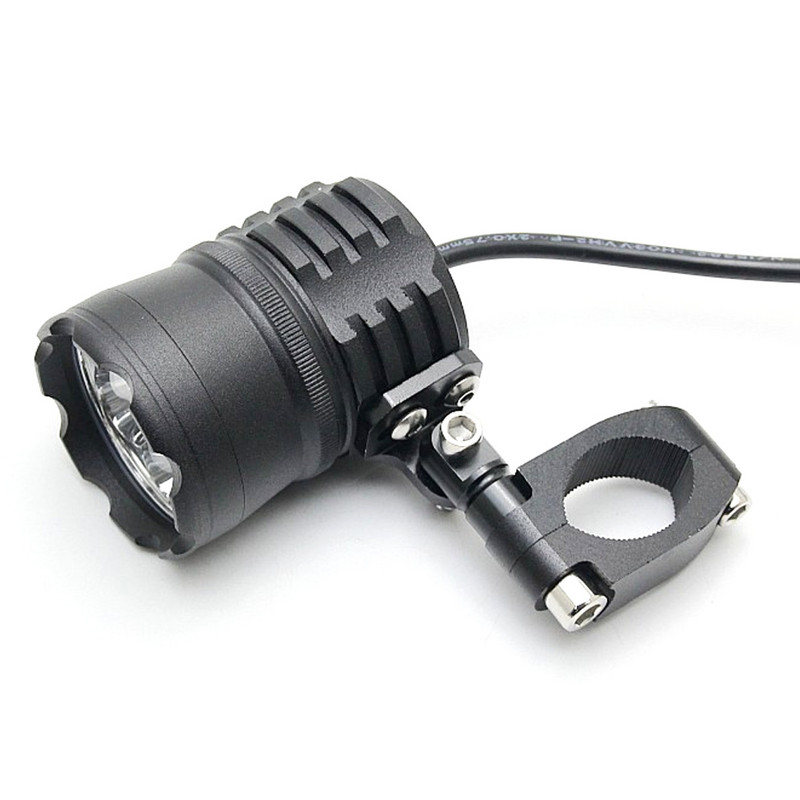 Motocyklový nárazník, pomocné svetlo, kovový držiak, LED svetlomet, súprava na upevnenie trubice pre hmlové svetlomety motocykla