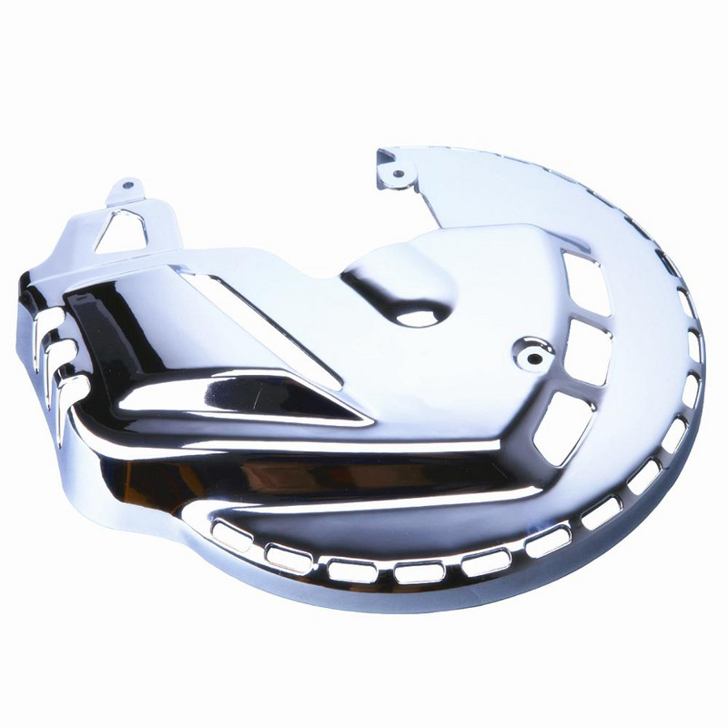 Motocyklové LED chrómové kotúčové svetlo s LED krúžkom ohňa a krytmi bŕzd pre Honda Goldwing GL1800 2001-2014 F6B 2013-2015