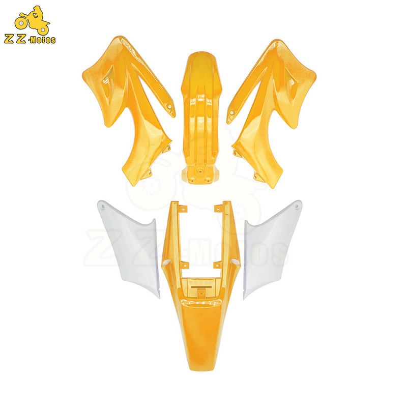 Пълни пластмасови комплекти за покриване на каросерията на калниците Пластмасов обтекател за Apollo Orion 90cc 110cc 125cc 140cc 150cc 160cc Dirt Bike